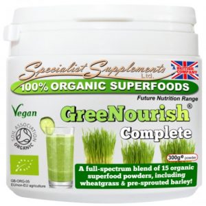 GreeNourish complete organic nutrition powder