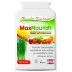 MaxNourish organic whole food supplement capsules