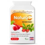 Natural vitamin c supplement capsules